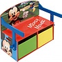 Disney - Toy Box Mickey Mouse Wood 60 X 44 Cm Blå/Röd