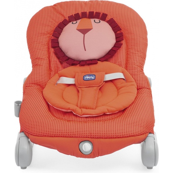Chicco - Rocking Chair Relax Balloon Lion 47 X 62 Cm Aluminum Orange