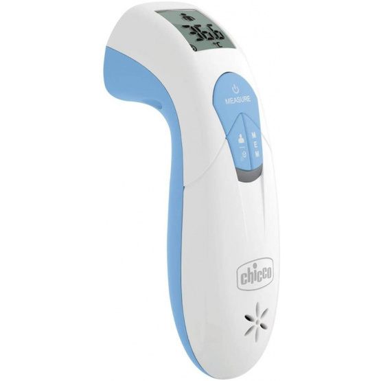 Chicco - Thermometer Multifunctional Silicone Vit/Blå