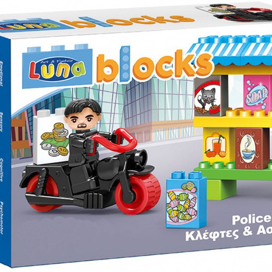 Luna Construction Kit Blocks Criminal 23 Delar