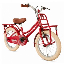 Supersuper - Barncykel - Cooper 16 Tum Röd