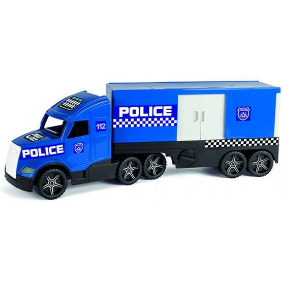 Wader - Police Vehicle Magic Truck 79 Cm Blå/Svart