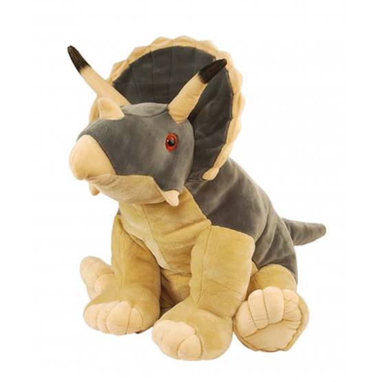 Wild Republic - Mjukisdjur Toy Triceratops 94 Cm Plush Grå