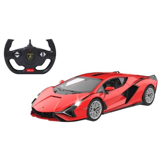 Jamara - Rc Car Lamborghini Siã¡N 35.5 Cm 1:14 Röd 2-Part