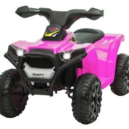 Jamara - Mini Quad Runty 6 V 68 X 45 Cm Rosa 5-Piece