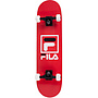 Fila - Skateboard Logo 20 X 79 Cm Abec 7 Wood Röd