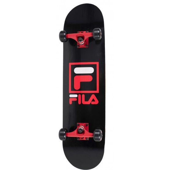 Fila - Skateboard Logo 79 X 20 Cm Abec 7 Wood Svart