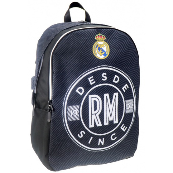 Real Madrid Cf - Ryggsäck 32 X 15 X 45 Cm Svart/Blå