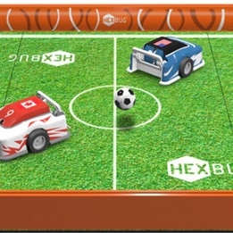 Hexbug - Fotboll Robot Bots Med Arena Blå/Röd