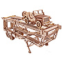 Wood Trick - Model Kit Car Trailer Wood Natural 229-Piece
