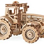 Wood Trick - Model Construction Kit Tractor Wood Natural 401-Piece