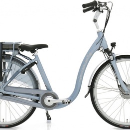 Vogue - Elcykel - Comfort 28 Inch 46 Cm 7 Växlar Ljusblå