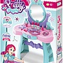 Luna - Dressing Table Pretty Beauty Girls Turquoise/Rosa 16-Piece