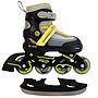 Amigo - 2-In-1 Inlineskates Och Skates Svart/Gul