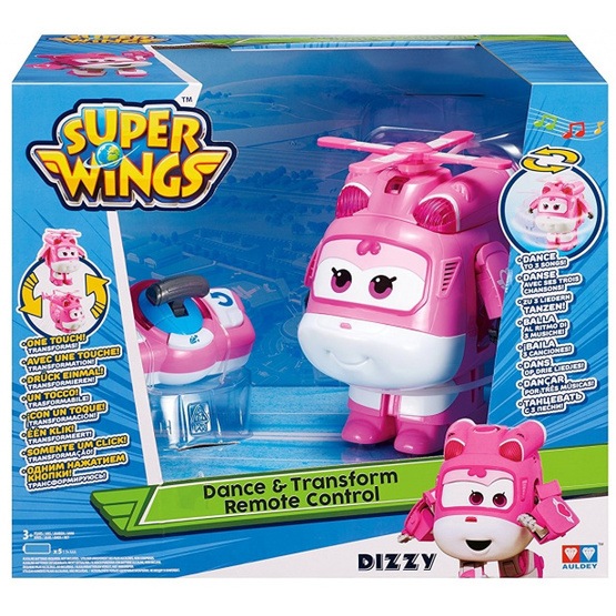 Super Wings - Toy Plane Dizzy 21 X 14,5 Cm Rosa