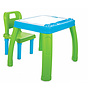 Jamara - Table Set Lets Study 69,5 X 56,5 Cm Blå/Grön 2 Pieces