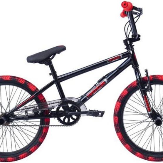 Rock – BMX Cykel – Freestyle 20 Tum Junior Svart/Röd
