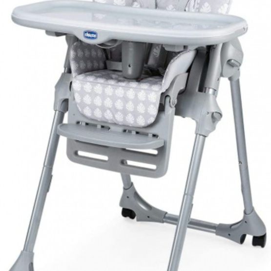 Chicco - Matstol Polly Easy Giraffe 104 Cm Grå