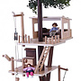 Everearth - Playhouse Tree House Junior 39 X 73 Cm Wood Beige/Brun