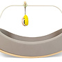 Mamatoyz - Babygym Loop 3-In-1 90 Cm Bomull/ Grå
