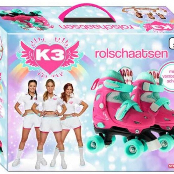 Studio 100 Rollerblades K3 Dromen Girls Rosa/MintGrön S 34-37