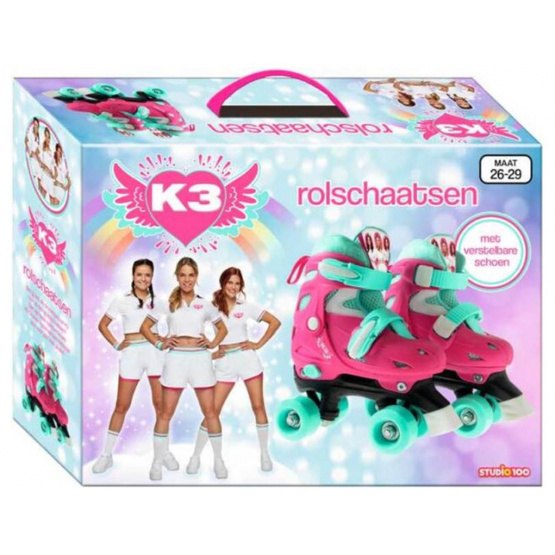 Studio 100 - Rollerblades K3 Dromen Girls Rosa/MintGrön