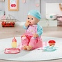 Baby Annabell - Lunch Set Baby Doll Girls 43 Cm Rosa/Blå 10 Pcs