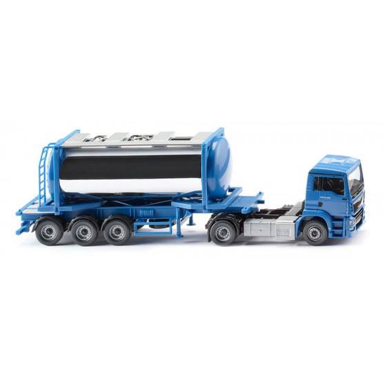 WIKING - Miniature Truck Man Tgs Euro 6C 187 Blå