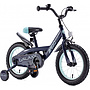 Amigo - Barncykel - Galaxy 16 Inch 25 Cm Fotbroms Mörkblå