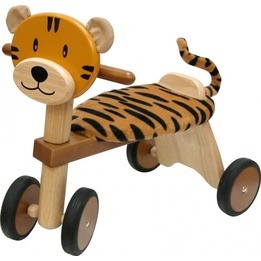 I'M Toy - Balanscykel - Tiger Brun/Blank