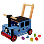 Im Toy - Rubber Wood Train Loopduwwagen