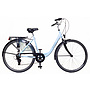Amigo - Damcykel - Style 28 Inch 56 Cm 6 Växlar Light Blå