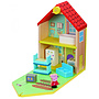 Nickelodeon - Playset Family House Peppa Pig 30 Cm Wood 7-Piece