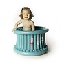 Cupcake Babies - Uppblåsbar Pool Big Bath 57 X 35 Cm Turkos