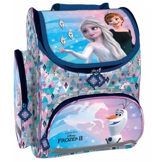 Disney - Ryggsäcks Set - Frozen Girls 37 X 27 Cm Textile Vit/Rosa