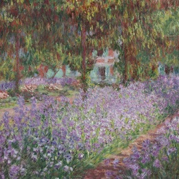 Best Pause - Hobby Kit Irises Monet 40 X 50 Cm Canvas