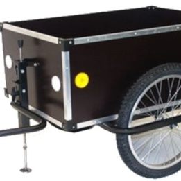 Roland - Cykelvagn / Lastvagn - Jumbo Cykelvagn / Lastvagnvagn 175L 20 Tum Svart