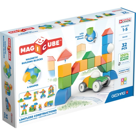 Geomag - Building Kit Magicube Junior Neodymium 32 Pcs