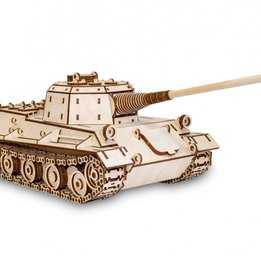 Eco-Wood-Art - 3D Pussel Tank Lowe Trä Brun 679 Delar