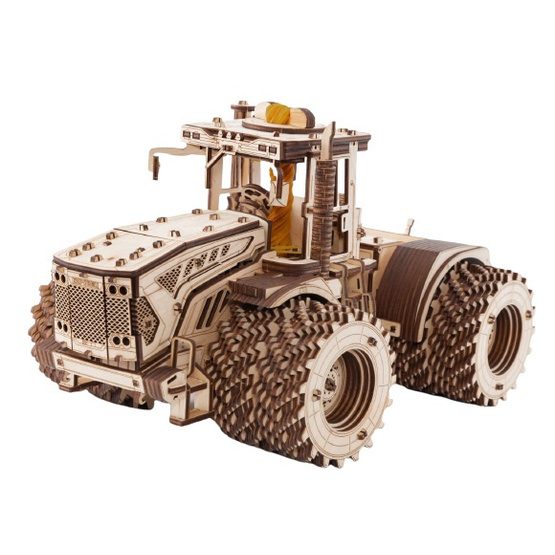 Eco-Wood-Art - 3D Pussel Cm Tractor K-7M 35 X 22 Cm Wood 596 Pieces
