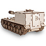 Eco-Wood-Art - 3D Pussel Tank Sau-212 38 X 17 Cm Wood Brun 684 Pcs.