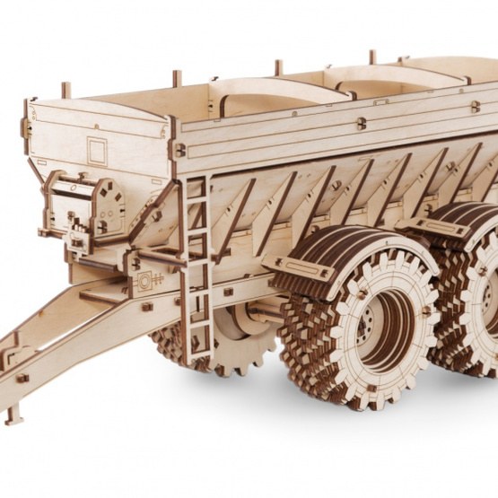 Eco-Wood-Art Eco–Art 3D Pussel Cm Trailer Traktor K-7M 50 Cm 206 Delar