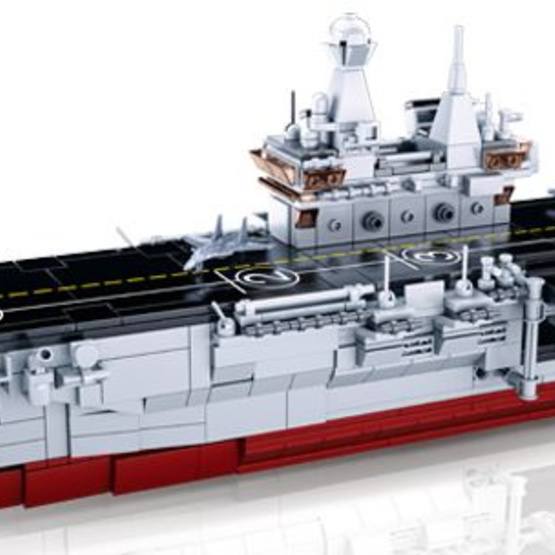 Sluban Assault Ship Model Bricks Junior 76 X 38 X 9 Cm Vit Blå