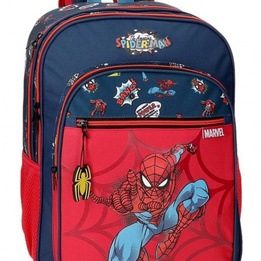 Marvel - Ryggsäck Spiderman 30 X 40 X 13 Cm Röd / Blå