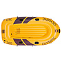 Wehncke - Inflatable Boat 252 X 125 Cm Pvc Gul 4 Delar