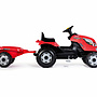 Smoby - Traptractor Farmer Xl Junior Röd/Svart 2-Piece