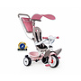 Smoby - Trehjuling - Baby Balade Plus Junior Rosa/Beige