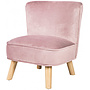Roba - High Chair Lil Sofa Junior 50 Cm Velvet Rosa