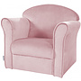 Roba - Children'S Chair Lil Sofa Junior 43 Cm Velvet Rosa
