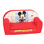 Disney - Soffa Ihopfällbar Mickey 42 X 77 Cm Polycotton Röd